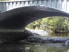 钢波纹结构拱桥