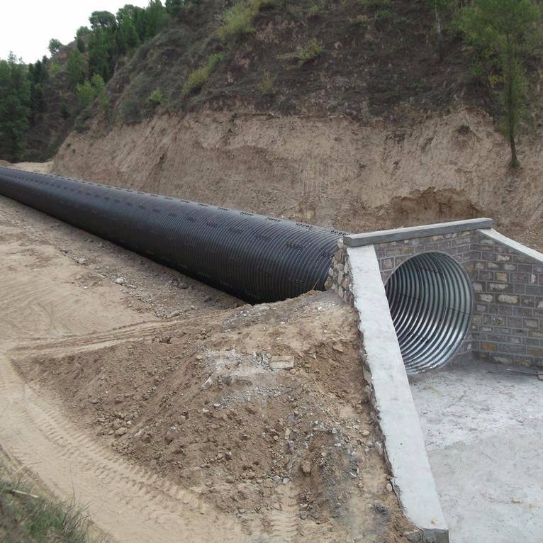 钢波纹管涵涵洞的作用是迅速排除公路沿线的地